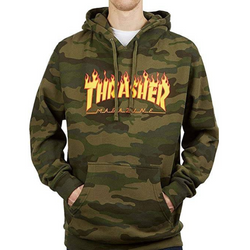 Thrasher Flame Logo Hoodie - 113102