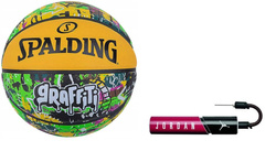 Spalding Graffiti Streetball outdoor - 84374Z + Air Jordan Pump