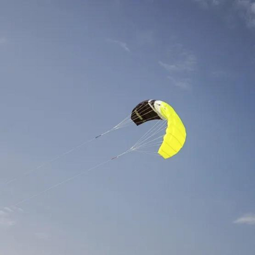 Chamber training kite with bar yelllow 2,1 m CrossKitesb Boarder - VMCK1121