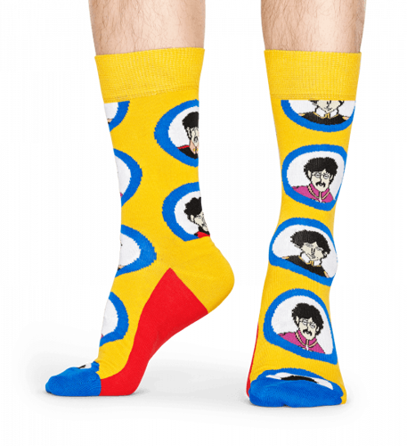 Giftbox 6-pack Happy Socks The Beatles Ponožky XBEA10-6000