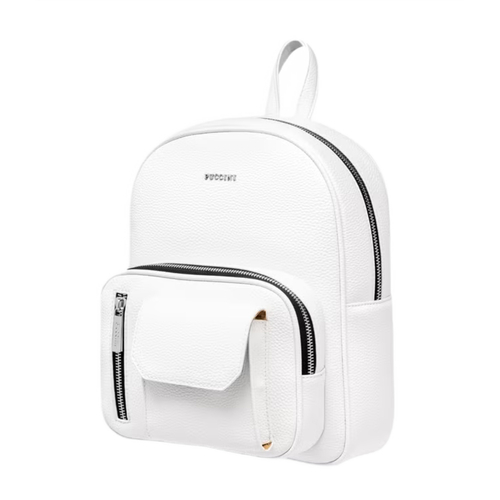 PUCCINI Timeless Collection Backpack White - BML035P-0