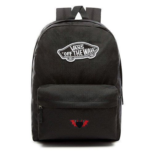 Plecak VANS Realm Backpack szkolny Custom Bat - VN0A3UI6BLK 