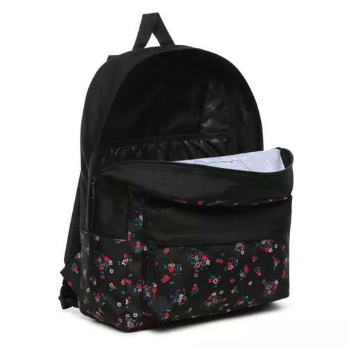 Vans Realm Beauty Floral Black Batoh Custom Flamingo - VN0A3UI6ZX3