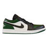 Air Jordan 1 Low Green Toe Shoes - 553558-371