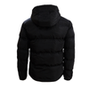 Men's black winter jacket with a hood Prosto Winter Adament - KL242MOUT2052