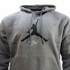 Men's sports hoodie Air Jordan Essentials grey with logo - FD7545-091