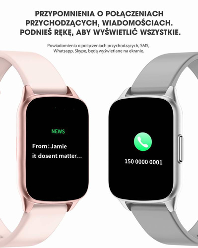 Smart Watch G. Rossi SW009-7 pink r.gold/gray