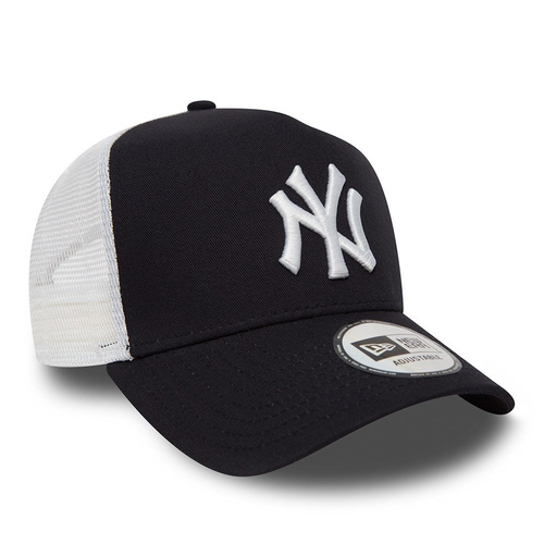 New Era MLB New York Yankees Clean A Frame Trucker Cap Custom Rose - 11588489