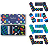 Happy Socks 4-pack Navy Ponožky - XNAV09-6600