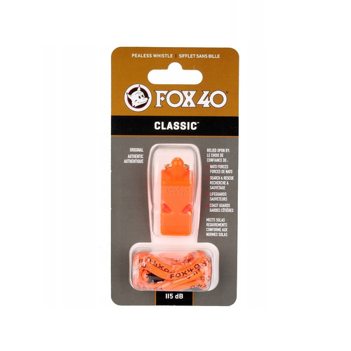 FOX 40 Classic Official 115 dB Coach and Referee Whistle - 9903-0308