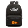 VANS REALM Batoh - VN0A3UI6BLK - Custom Halloween Pumpkins