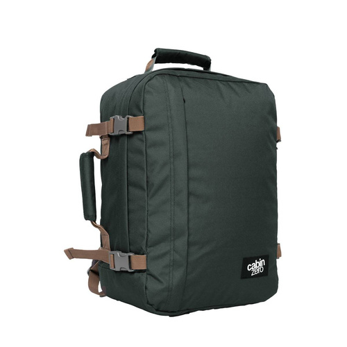 Travel backpack Cabin Zero Classic 2w1 36L Green hand luggage for the plane - CZ171801