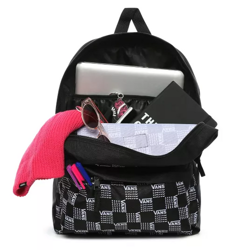 Vans Realm Word Check Batoh - VN0A3UI7ZM0 + Benched Bag