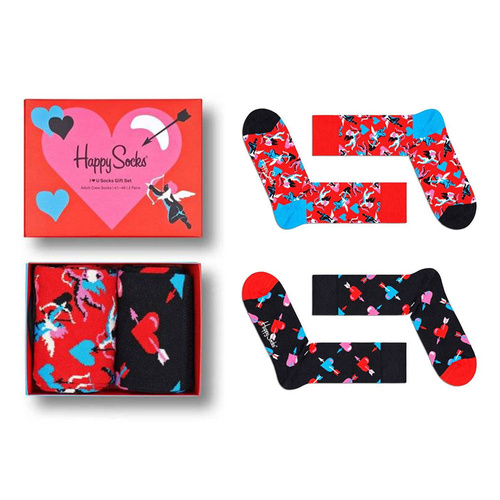 Happy Socks I Love You 2-pack Ponožky - XLOV02-4300