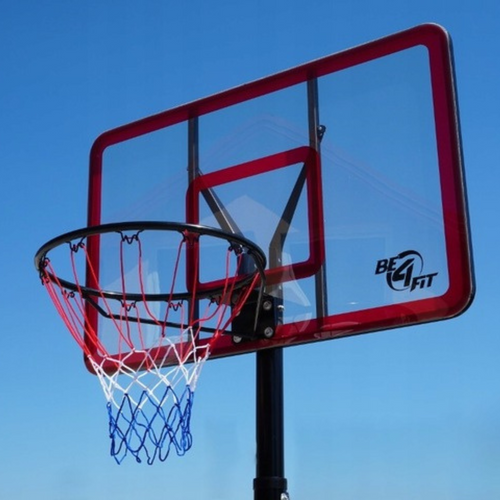 Portable Basketball Set Backboard Rim Net and Stand + Wilson NBA Authentic Series Ball Size 7