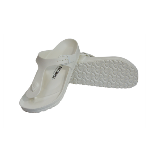 Women's Sports Sandals Birkenstock Gizeh Eva White - 0128221