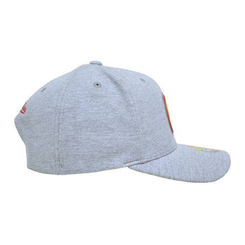 Mitchell & Ness NBA Houston Rockets Melange Knit 110 Snapback Cap - MN-NBA-INTL822-HOUROC-GRH