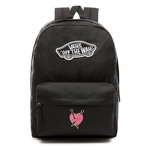 Plecak VANS Realm Backpack szkolny Custom Heart - VN0A3UI6BLK 