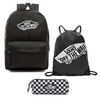 Set VANS Realm VN0A3UI6BLK + VANS Benched Bag + Vans OTW Pencil Pouch