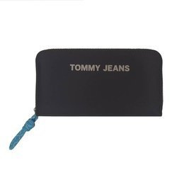 Women's wallet Tommy Hilfiger TJW Nautical Mix Large NYL Black - AW0AW08414 0F4