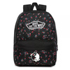 Vans Realm Beauty Floral Black Batoh Custom Yin Yang Cats - VN0A3UI6ZX3
