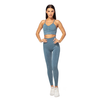 Sportovní Podprsenka CARPATREE Allure Fitness Bezešvá Modrá
