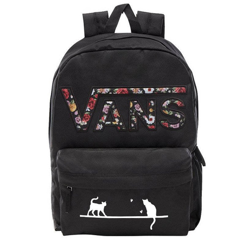 VANS Realm Batoh Custom Cats - VN0A3UI8YGL 004