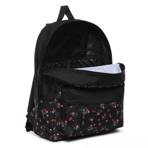 Vans Realm Beauty Floral Black Batoh Custom Rose - VN0A3UI6ZX3