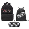 VANS Realm Batoh - VN0A3UI8YGL 004 + Pencil Pouch + Benched Bag