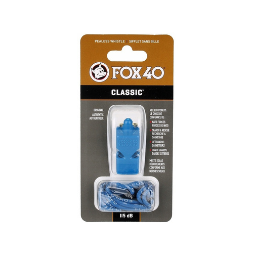FOX 40 Classic Official 115 dB Coach and Referee Whistle - 9903-0508