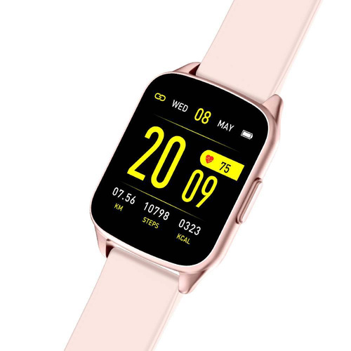 Zegarek Smart Watch SW009-2 pink r.gold/pink