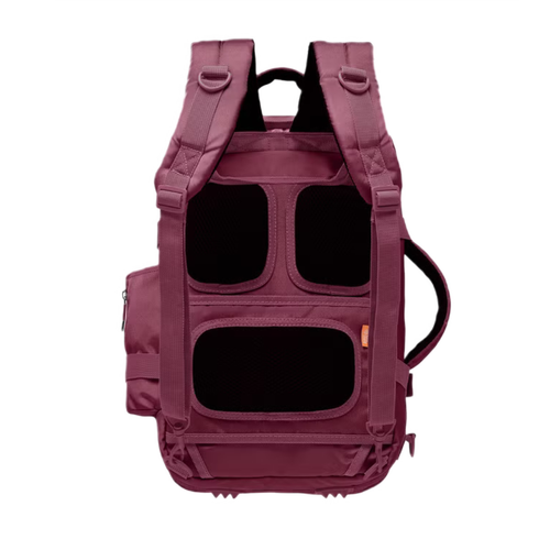 Airplane cabin backpack Puccini RFID Easy Pack Collection 18L Burgundy - PM90171-3B