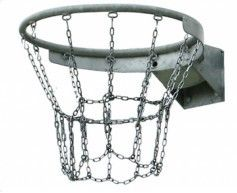 Sure Shot 144 Steel Basketball Backboard Grid +Basketball Rim