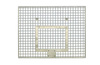 Sure Shot 144 Steel Basketball Backboard Grid +Basketball Rim