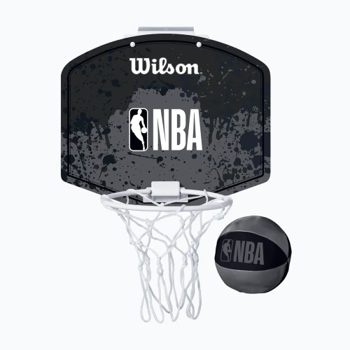 Sada Wilson NBA MINI HOOP Tabulka Koš na Košíkovou Černá- WTBA1302SAN