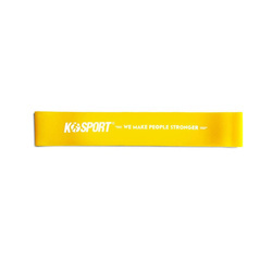 Training rubber yellow Power Band mini K-SPORT - MB20